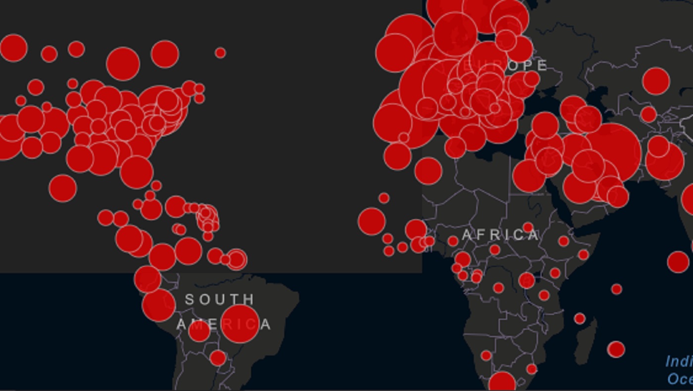 Mapa Mostra Em Tempo Real Pa Ses Que Ainda N O Foram Afetados Pelo