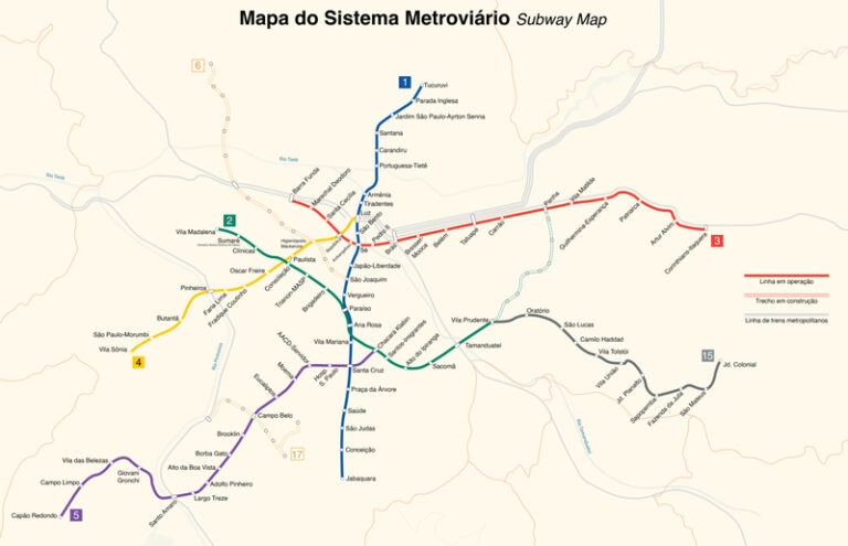 Metrô de São Paulo como usar destinos preço e horários