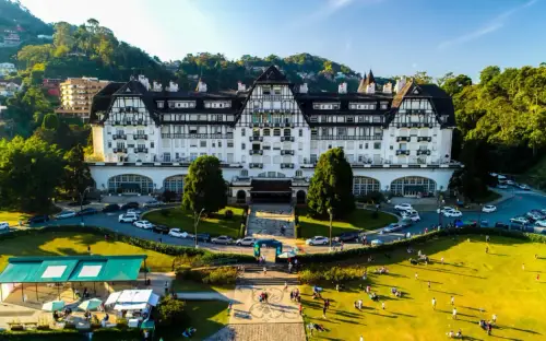 Palácio Quintandinha - A historia do cassino hotel de Petrópolis