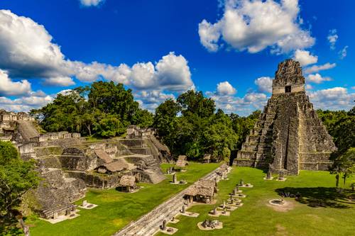 ruinas maia guatemala e mexico