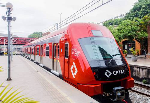 Trem para o aeroporto de Guarulhos SP