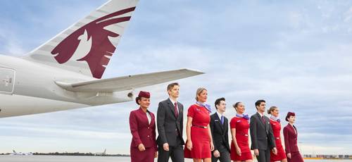 melhor compania aerea Qatar Airways  