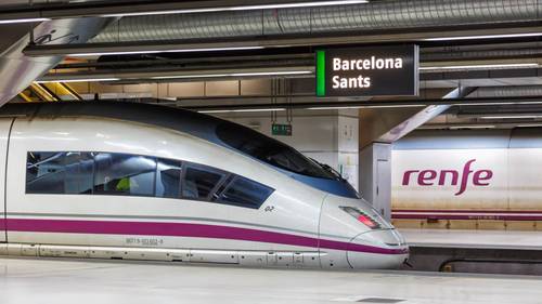 trem da renfe Espanha França