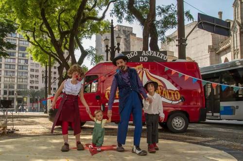 Família do Circo do Asfalto vai ao Canadá de motorhome