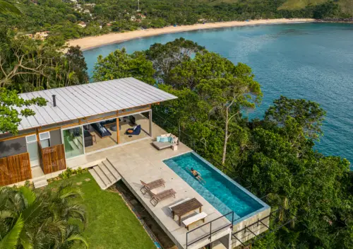 Casa com vista para o mar em São Paulo