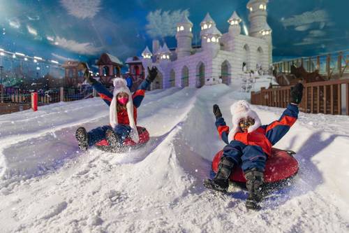 Parque temático de neve na Serra Gaúcha