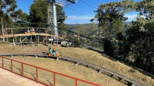 trenó na montanha campos do jordão