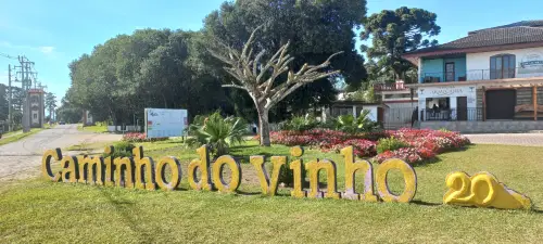 Caminho do Vinho, no Paraná