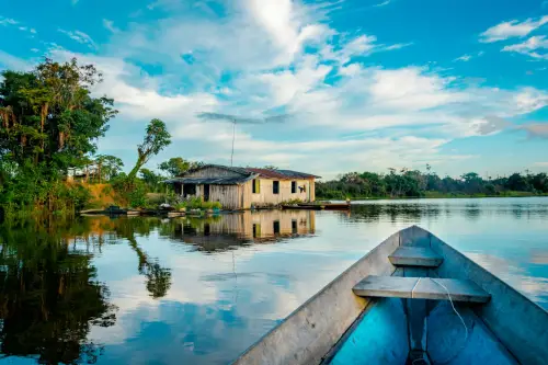 Pontos turísticos no Amazonas