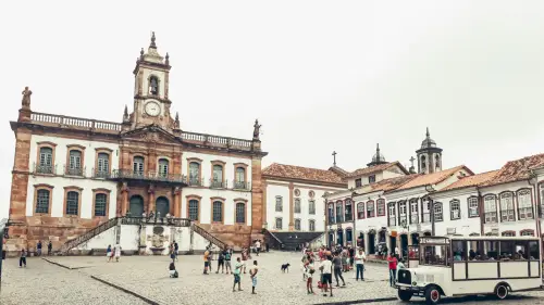 Pontos turísticos da cidade histórica de Minas Gerais