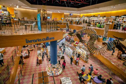 Livraria cultura conjunto nacional fechada