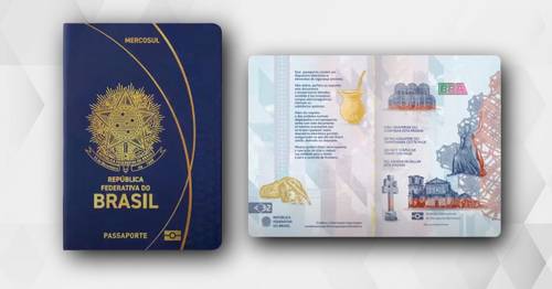 Novo passaporte brasileiro