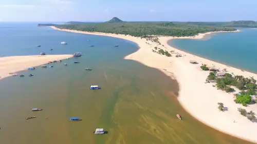 Praias de águas fluviais