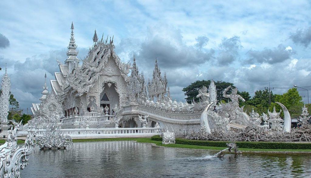 9. White Temple - Thailand