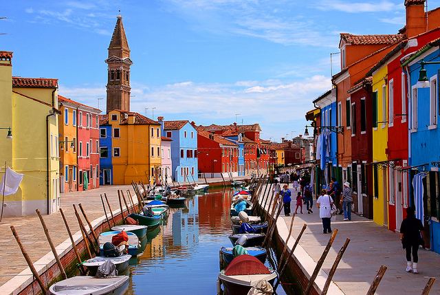 A cidade mais colorida da Itália