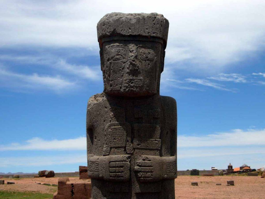 Tihuanaco, na Bolivia