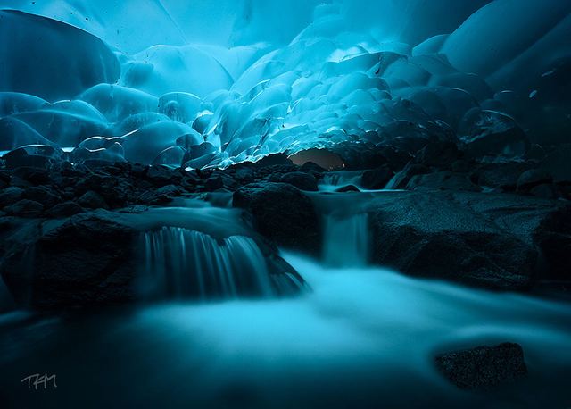 Mendenhall Ice Caves - Alasca