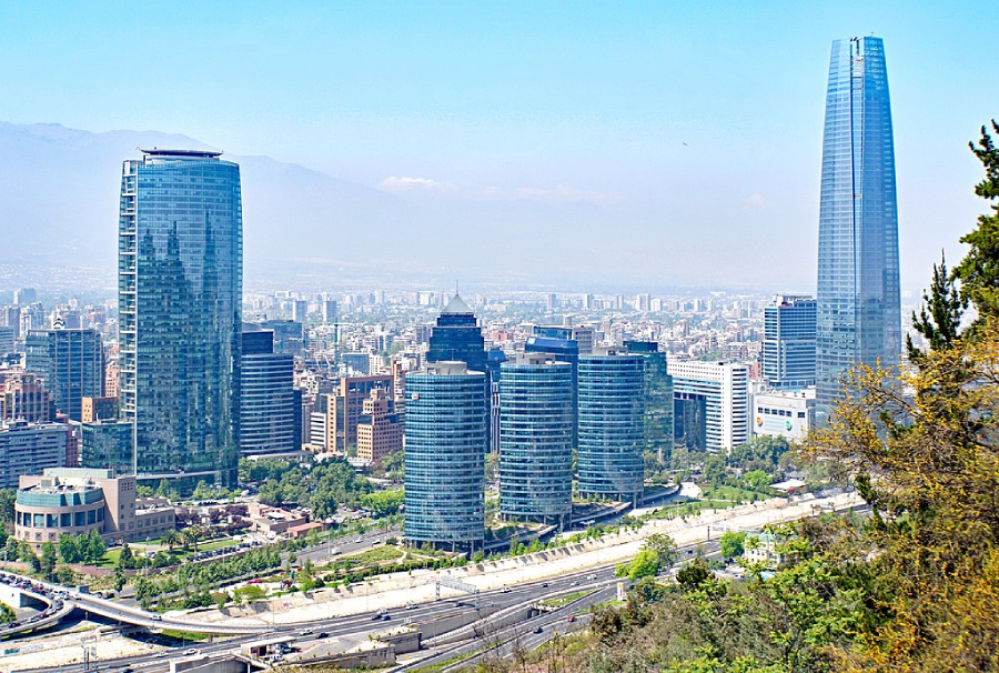 Santiago, a capital chilena