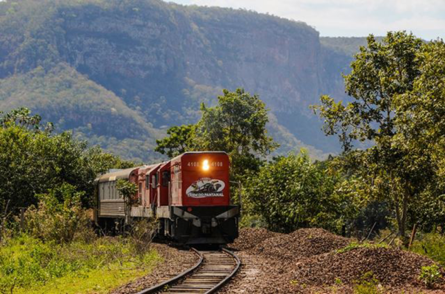 Roteiro ferroviário turístico pelo Pantanal