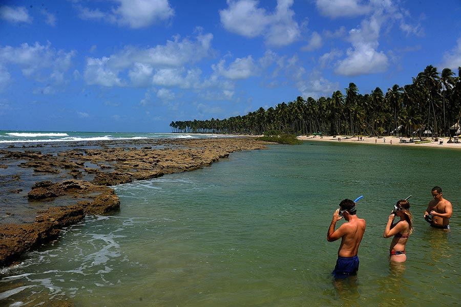 Places to travel in Brazil: Praia dos Carneiros, Tamandaré - PE