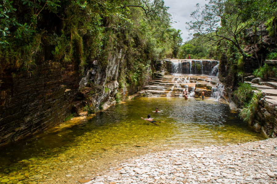 Cachoeira Dicadinha, em Capitolio, Minas Gerais. Foto: Marcelo Garcia/Wikiloc
