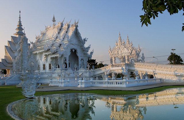 O Templo Branco de Chiang Rai - Tailândia