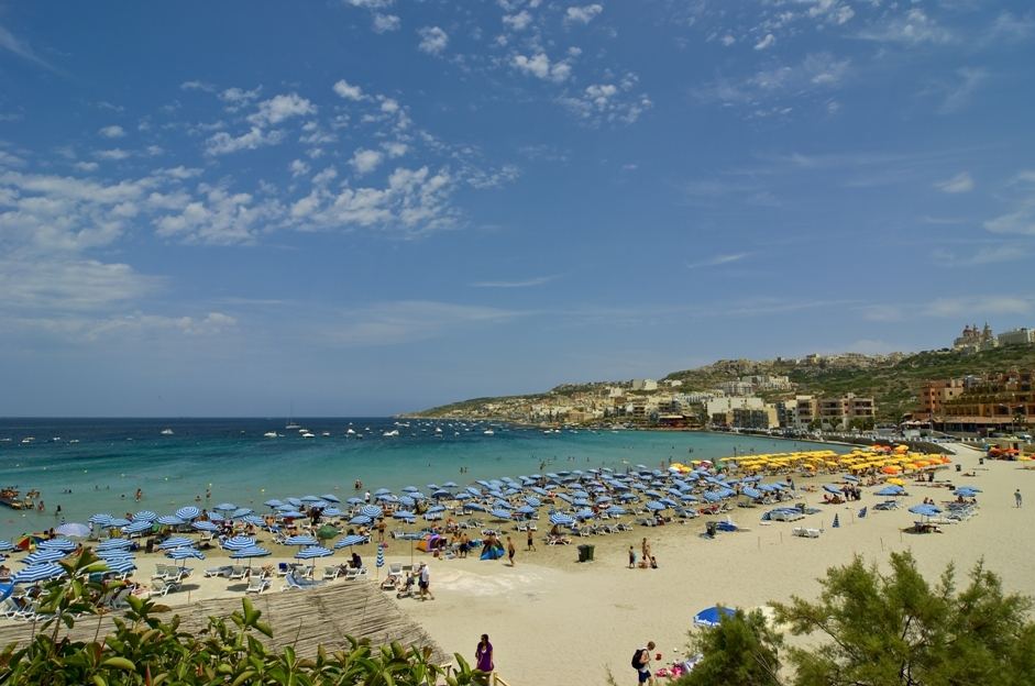 Mellieha Bay - Brasileiros em Malta