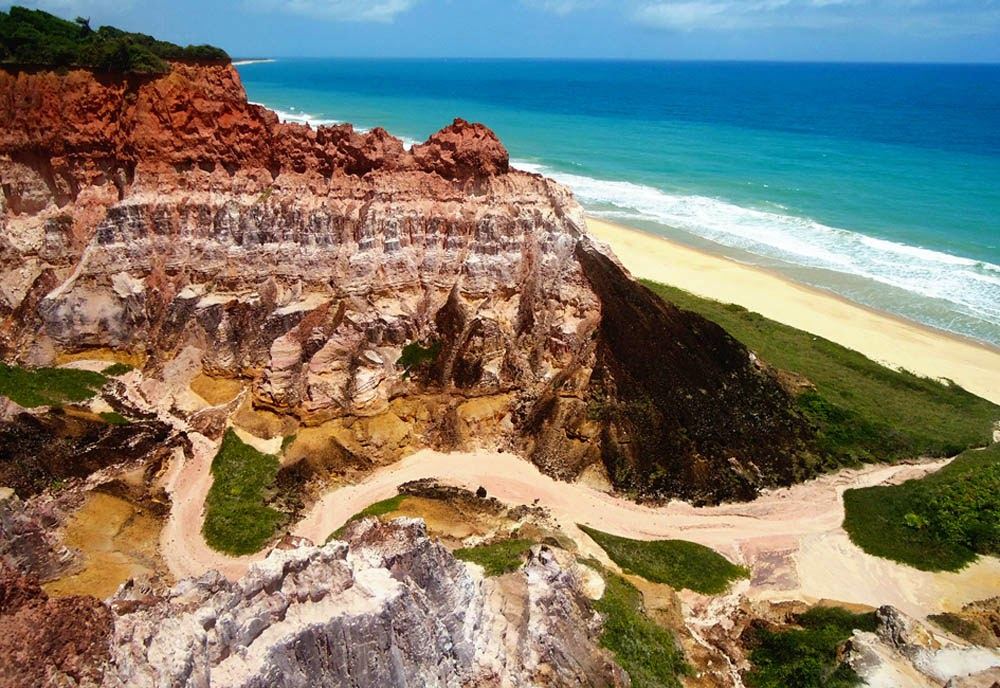 Praia-do-Gunga-Falesias-Alagoas