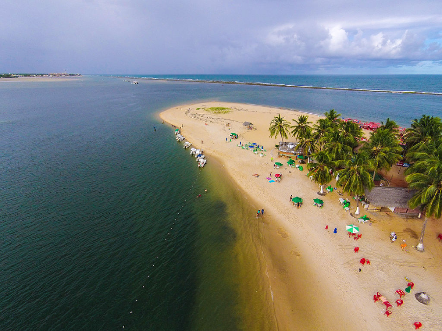 Praia do Gunga, uma das mais bonitas do litoral alagoano