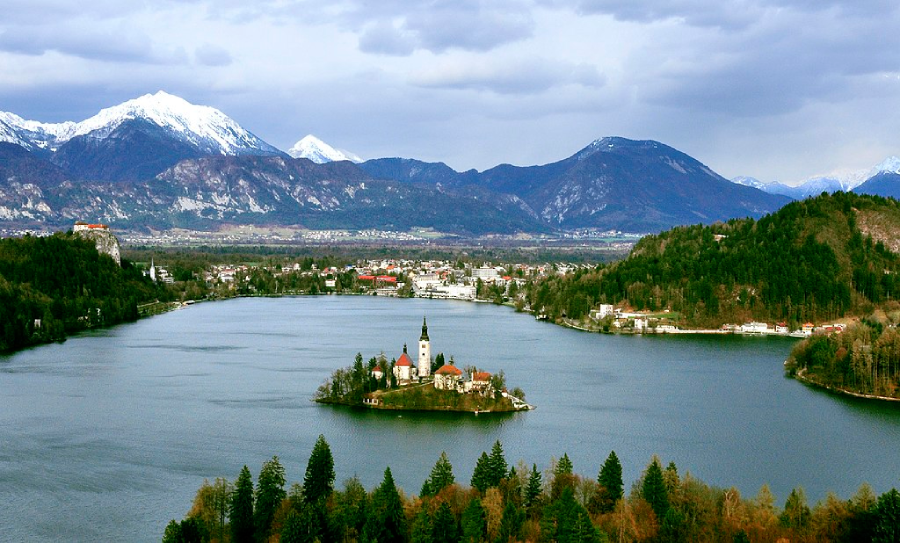 Destinos turísticos: Bled, na Eslovênia