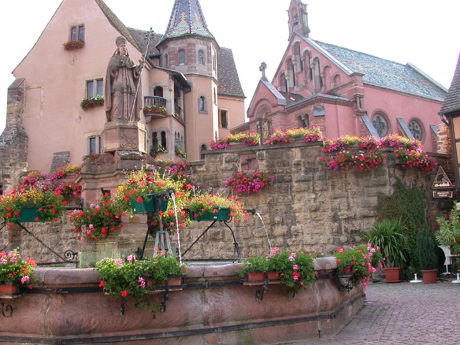 Lugares europeus para conhecer: Eguisheim