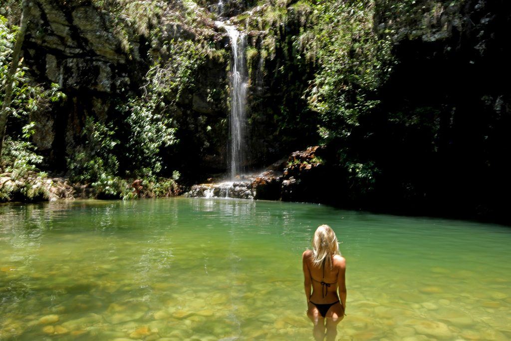 Loquinhas Alto Paraíso Waterfall