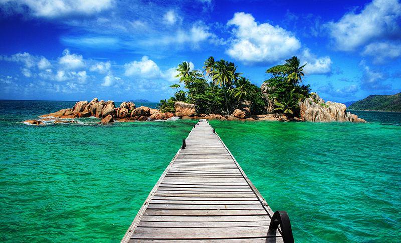 St Pierre Island in Seychelles - 52105525