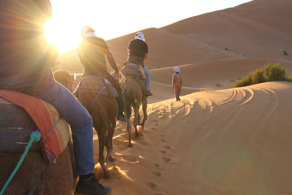 Itinerary in southern Morocco