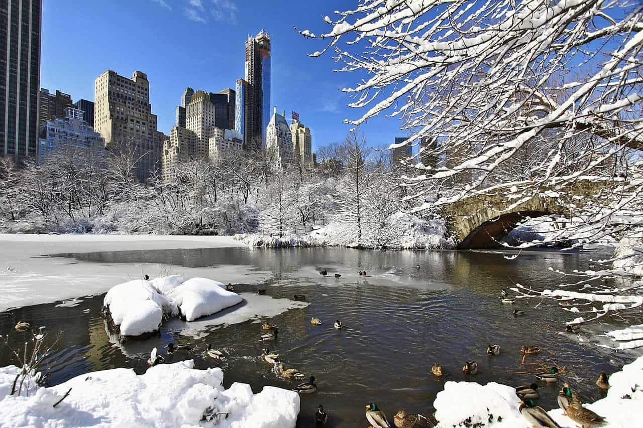 Quando começa o inverno nos Estados Unidos?