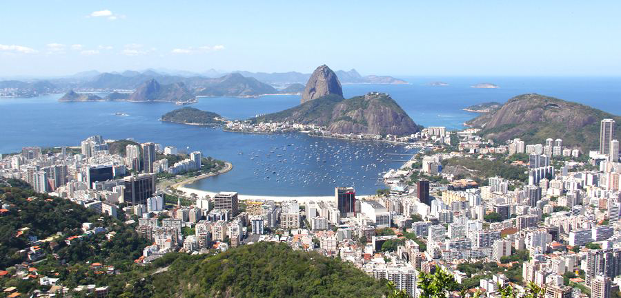 Passeios gratuitos no-Rio de Janeiro: Vista do Mirante Dona Marta