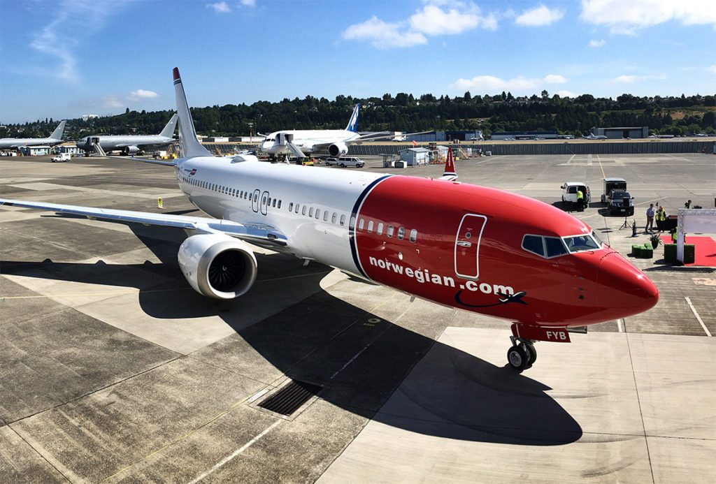 Norwegian Air chega ao Brasil com voos para o Reino Unido a partir de U$310