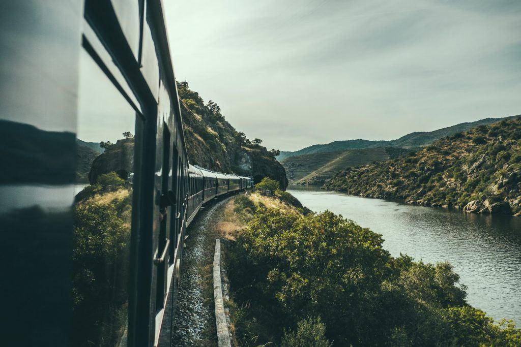 Luxury train in Portugal