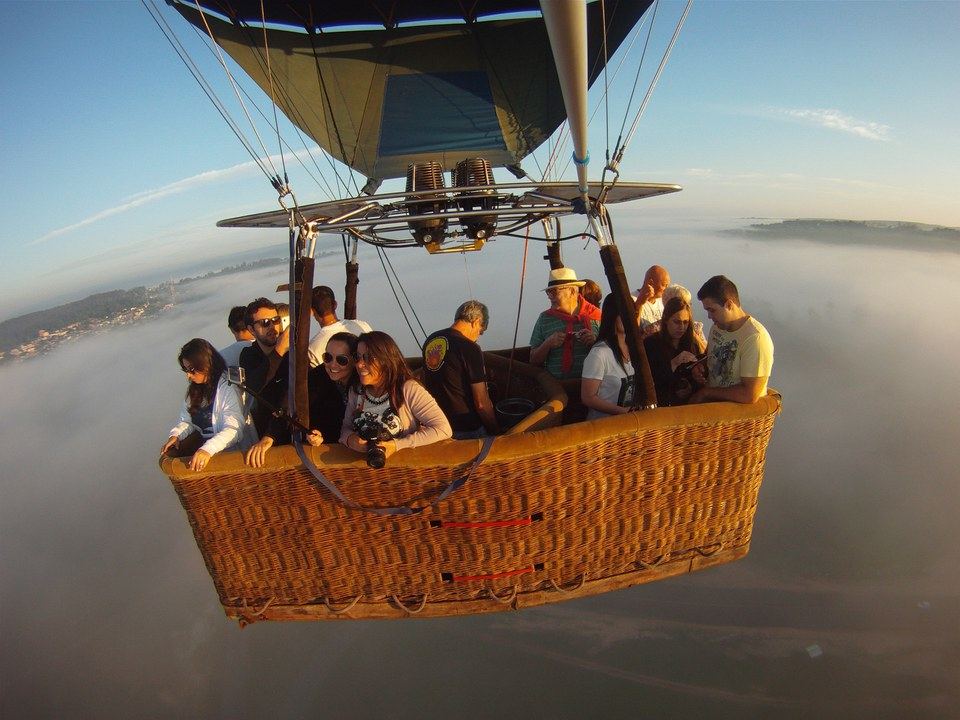 beautiful places to fly by balloon in Brazil