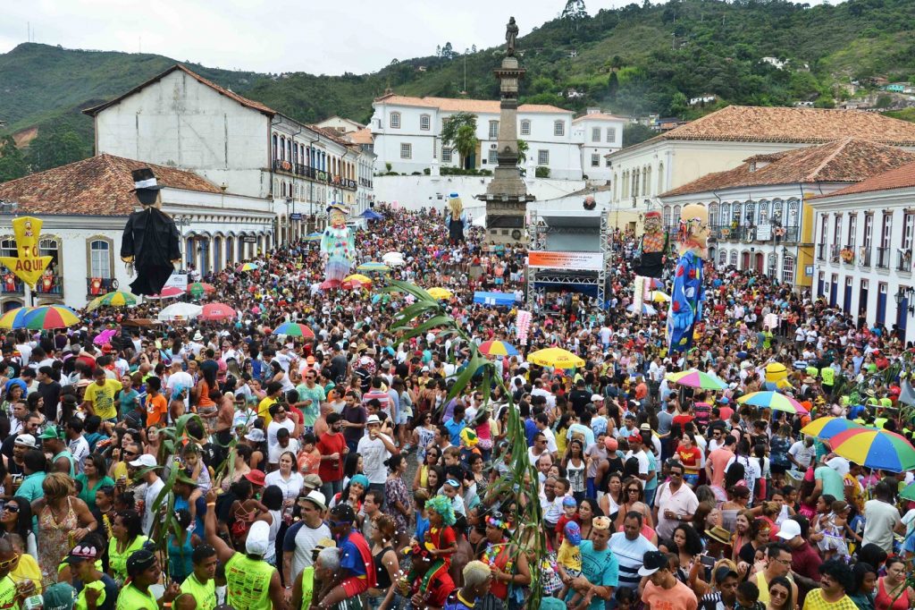 Carnaval 2019 programação de shows e blocos em Ouro Preto