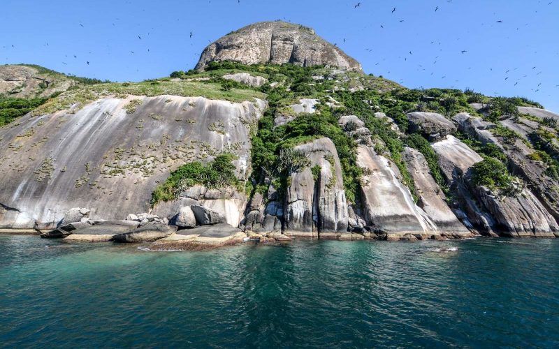 Ilha de Alcatrazes em São Paulo
