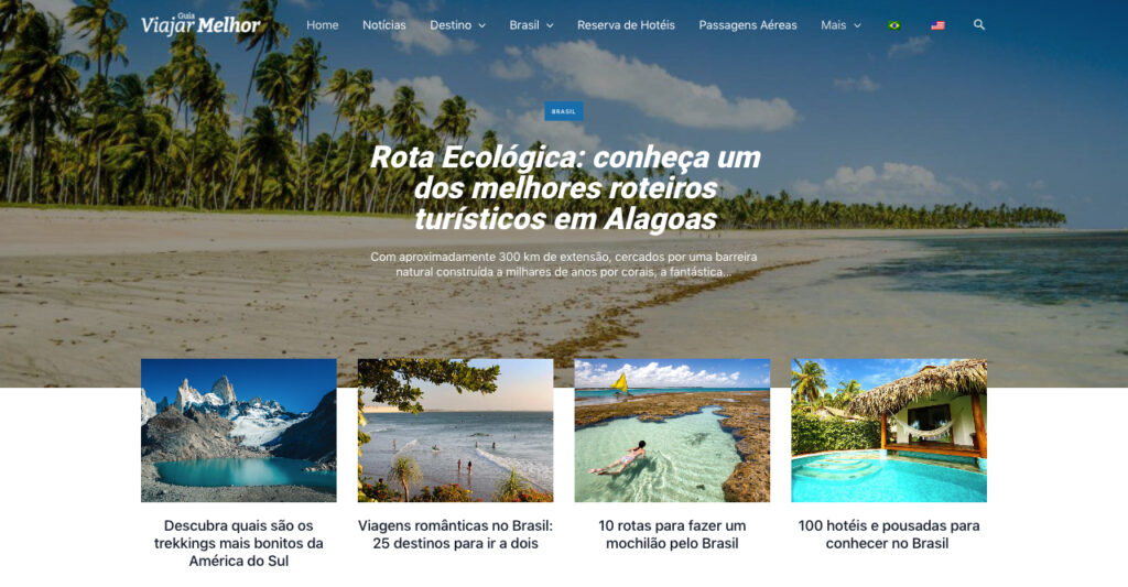 Sites de viagem e turismo, Guia Viajar Melhor - GuiaViajarMelhor.com.br