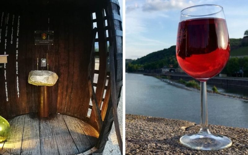 Vinho de graça na Itália
