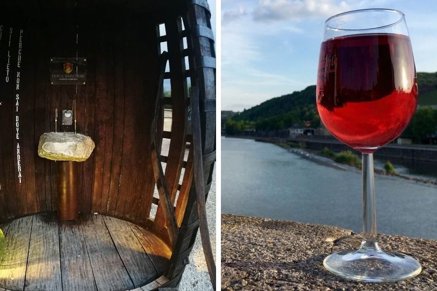 Vinho de graça na Itália