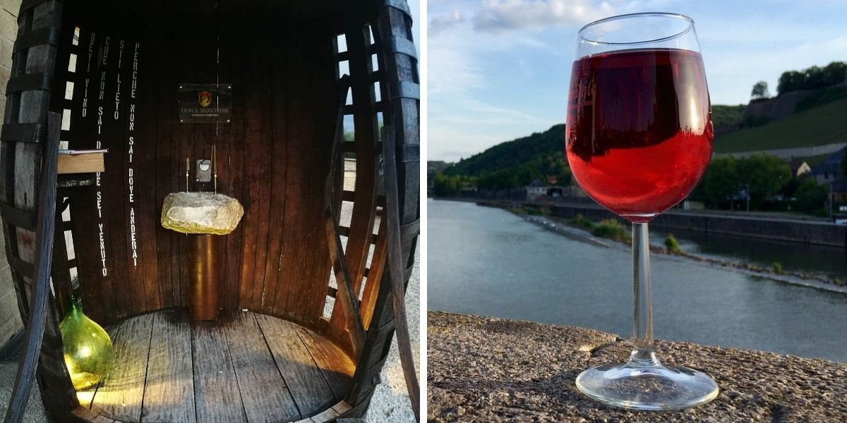 Vinho de graça na Itália