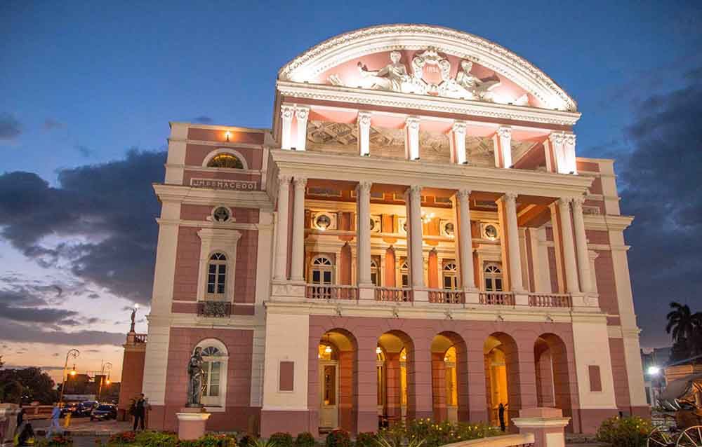 Teatro no Amazonas - Manaus