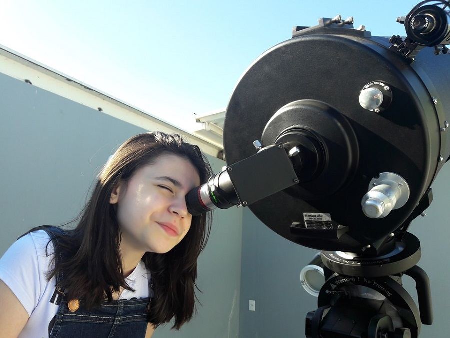 Maior telescópio brasil sp