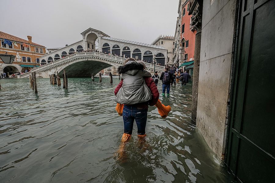 Veneza inundação