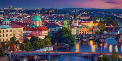 Cartão turístico Praga