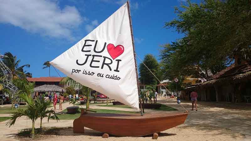 Main tourist attractions in Jericoacoara